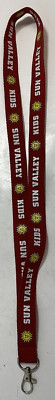 Sun Valley Kids Red ID Document Lanyard GnuFashion