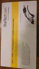 StarTech.com USB-C / HDMI / Mini DisplayPort to HDMI Adapter Cable 2m -NEW-