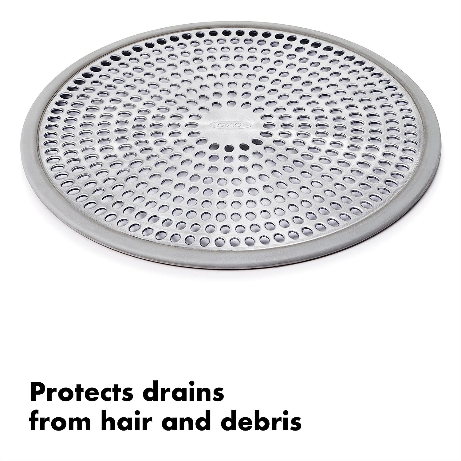 OXO Good Grips Shower Stall Drain Protector Cover Hair Catcher