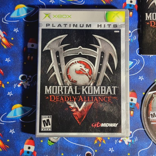 Mortal Kombat Deadly Alliance Xbox CIB Complete Tested & Working - Picture 2 of 10