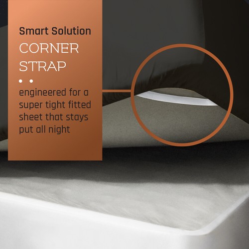 Asheworth Bedding 21” Extra Deep Pocket Ultra Soft Luxury Fitted Sheet, Twin Xl - Picture 2 of 3