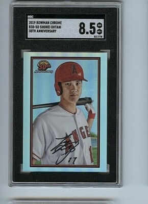 2019 Bowman Chrome Shohei Ohtani Angels #B30-SO Refractor
