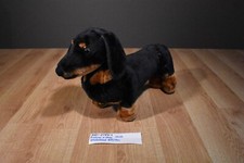 Melissa and Doug Dachshund Black/Tan Smooth Coat Plush 310-2733-1 