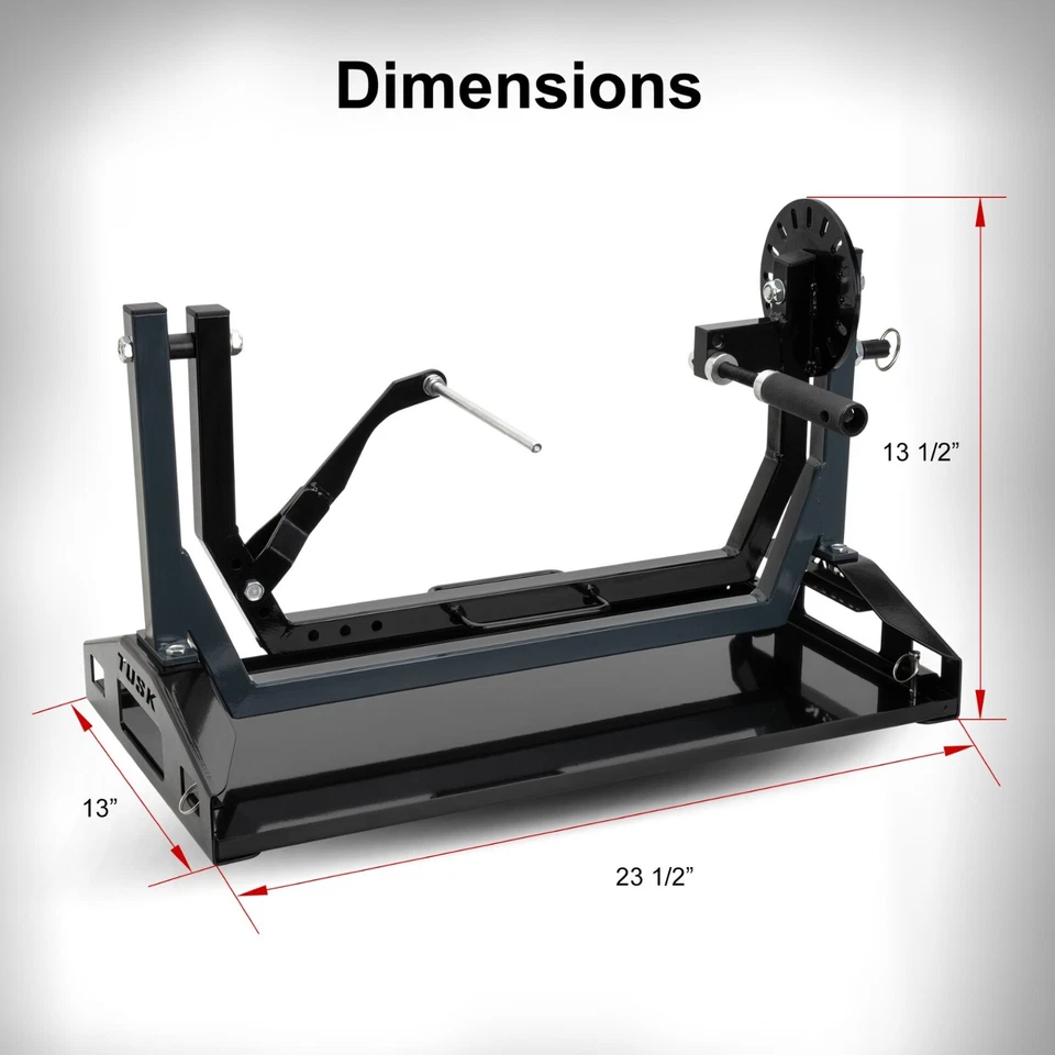 Tusk Motorcycle Engine Stand Single Cylinder 2/4-Stroke Small Engine Rotating Foto 4 de 4