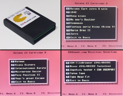 Commodore 64 / 128 Cartridge . Spielmodul