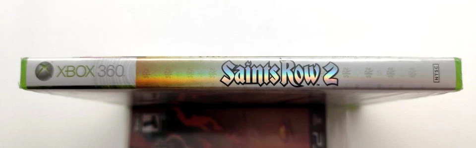 Saints Row 2 (Microsoft Xbox 360, 2008) BRAND NEW Factory Sealed Holo Cover! - Image 3 of 4