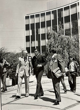 JERRY LEWIS In Skokie Illinois Visits Brunswick Corporation 1975  ORIG 8x10 B&W