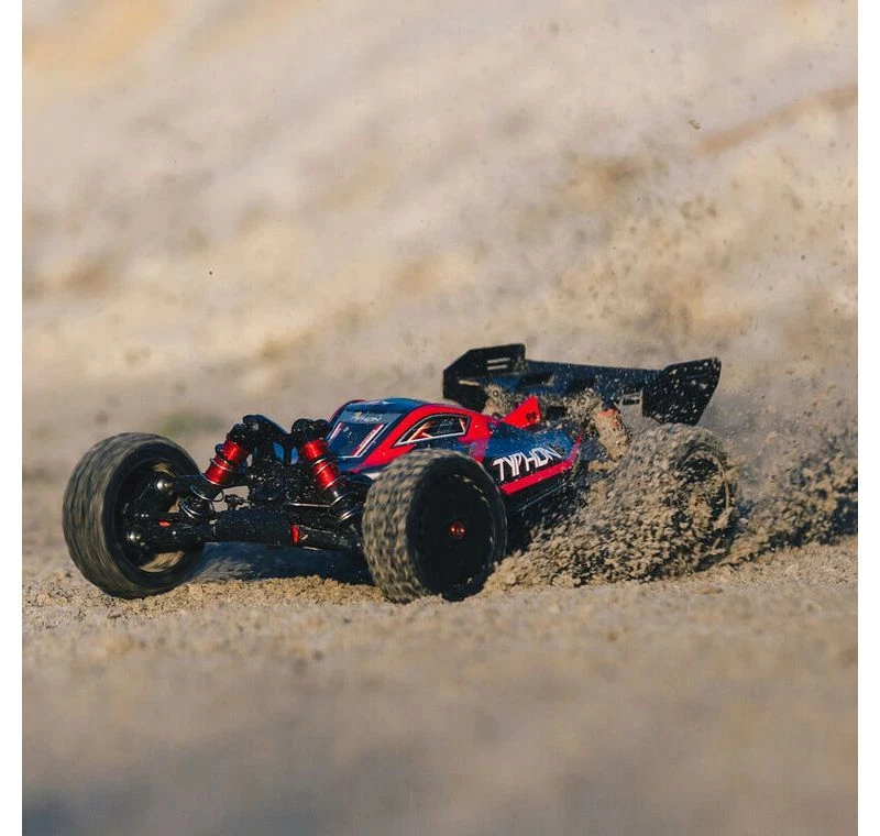 Arrma ARA8606V5 TYPHON 6S 4WD BLX 1/8 Buggy RTR Black - Bild 3 von 4