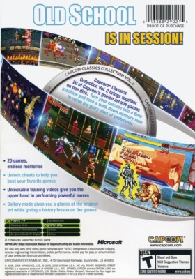 カプコン・クラシック・コレクションVol.2【新品未開封・PS2北米版】 日本未発売 新品 PS2 カプコン クラシックス コレクション 2