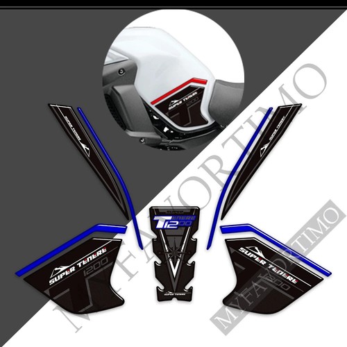 Suitable for Yamaha Super Tenere XT1200X 1200ZE knee pad sticker fuel tank pad - Foto 22 di 23
