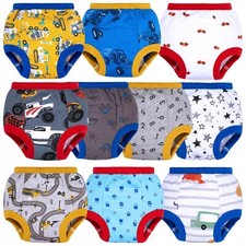 10 Pack Toddler Potty Training Pants Absorbent Underwear for Baby Boys 2T