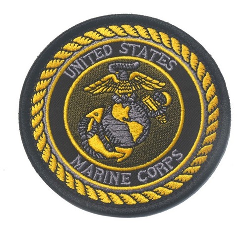 ADLER GLOBUS & ANKER UNITED STATES MARINE CORPS TAKTISCHER KLETTVERSCHLUSS PATCH ABZEICHEN - Bild 2 von 6