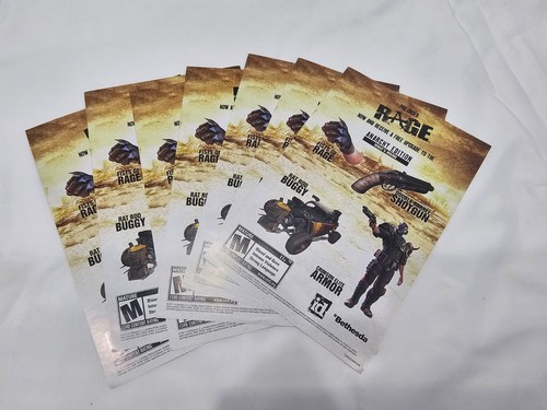 Bethesda RAGE Mitarbeiter Launch Kit (PS3/XBOX 360) - sehr seltener Werbeartikel - Bild 13 von 19