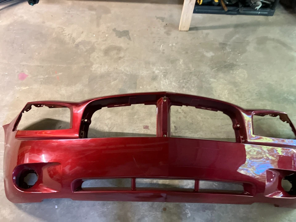 Dodge Charger R/T 2006 2007 2008 2009 2010 cubierta del parachoques delantero OEM Foto 3 de 4