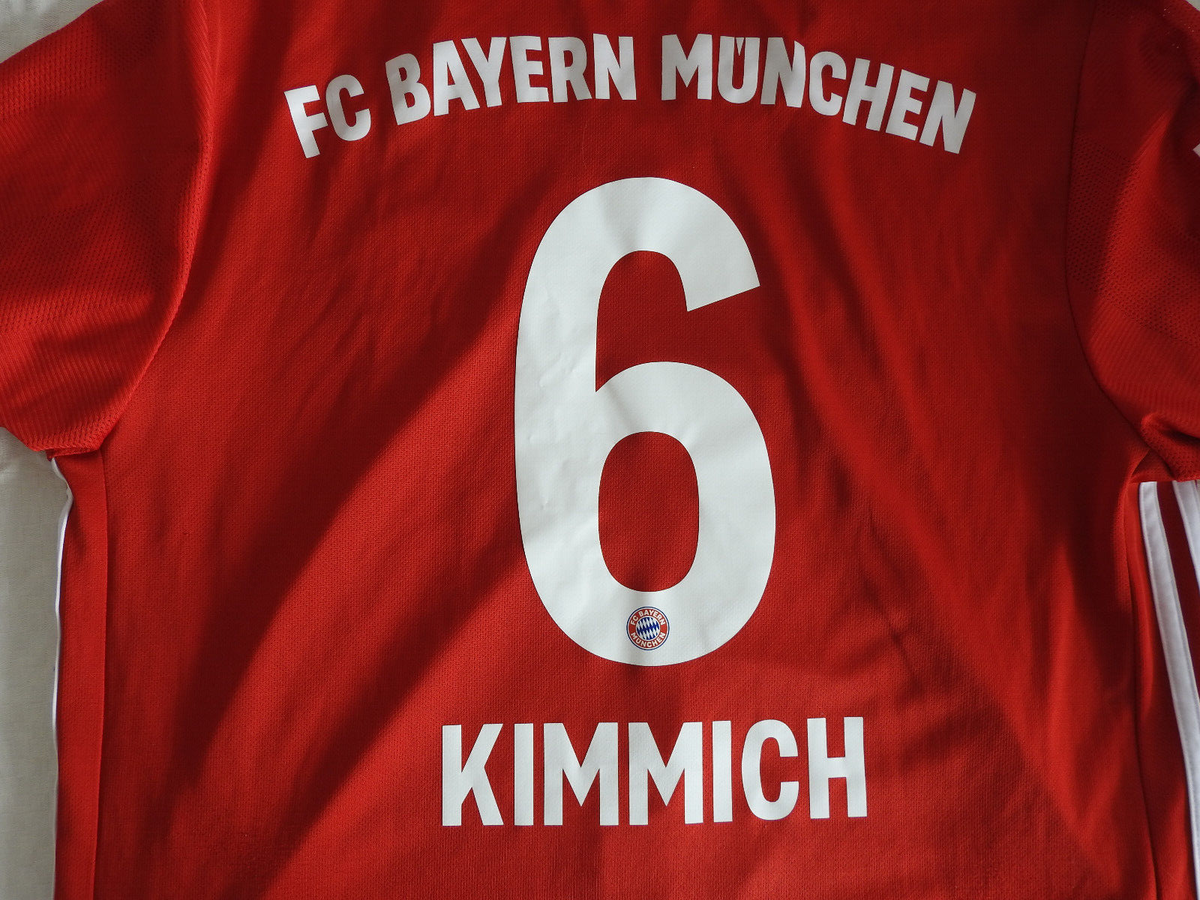 Bayern Munich 2020 Home Jersey #6 Kimmich Adidas Red Shirt