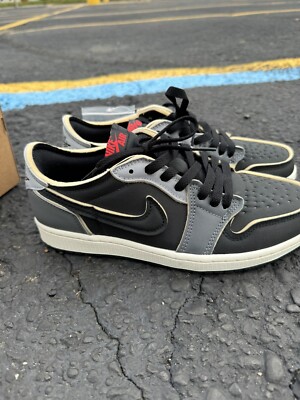 Size 8 - Jordan 1 Retro Low OG EX Dark Smoke Gray 2022 | eBay