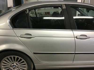 99 00 Bmw 323i Passenger Rear Side Door Sdn E46 Silver Ebay