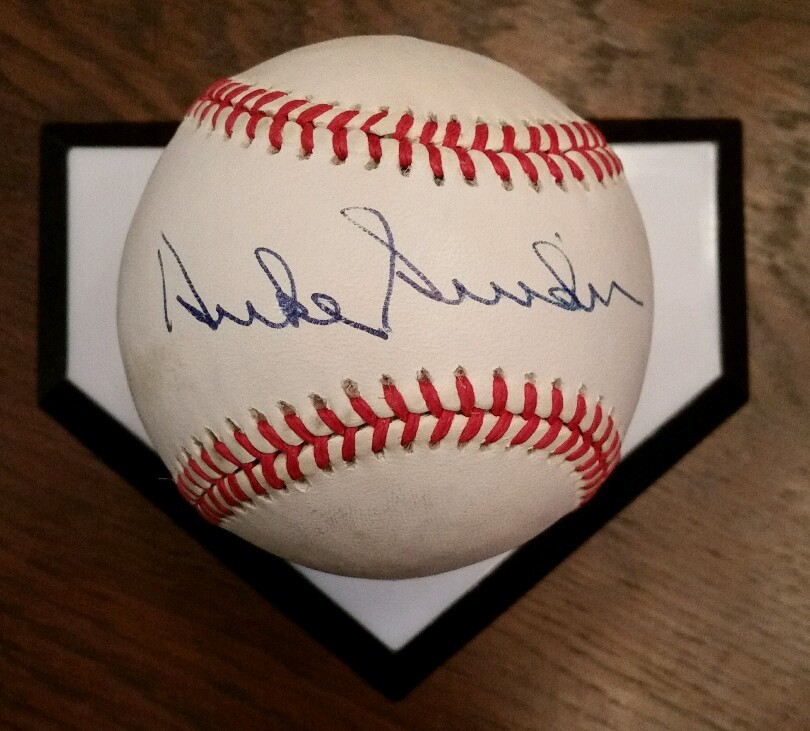 DUKE SNIDER Autographed Signed Autograph BASEBALL JSA Certified HOF Dodgers 