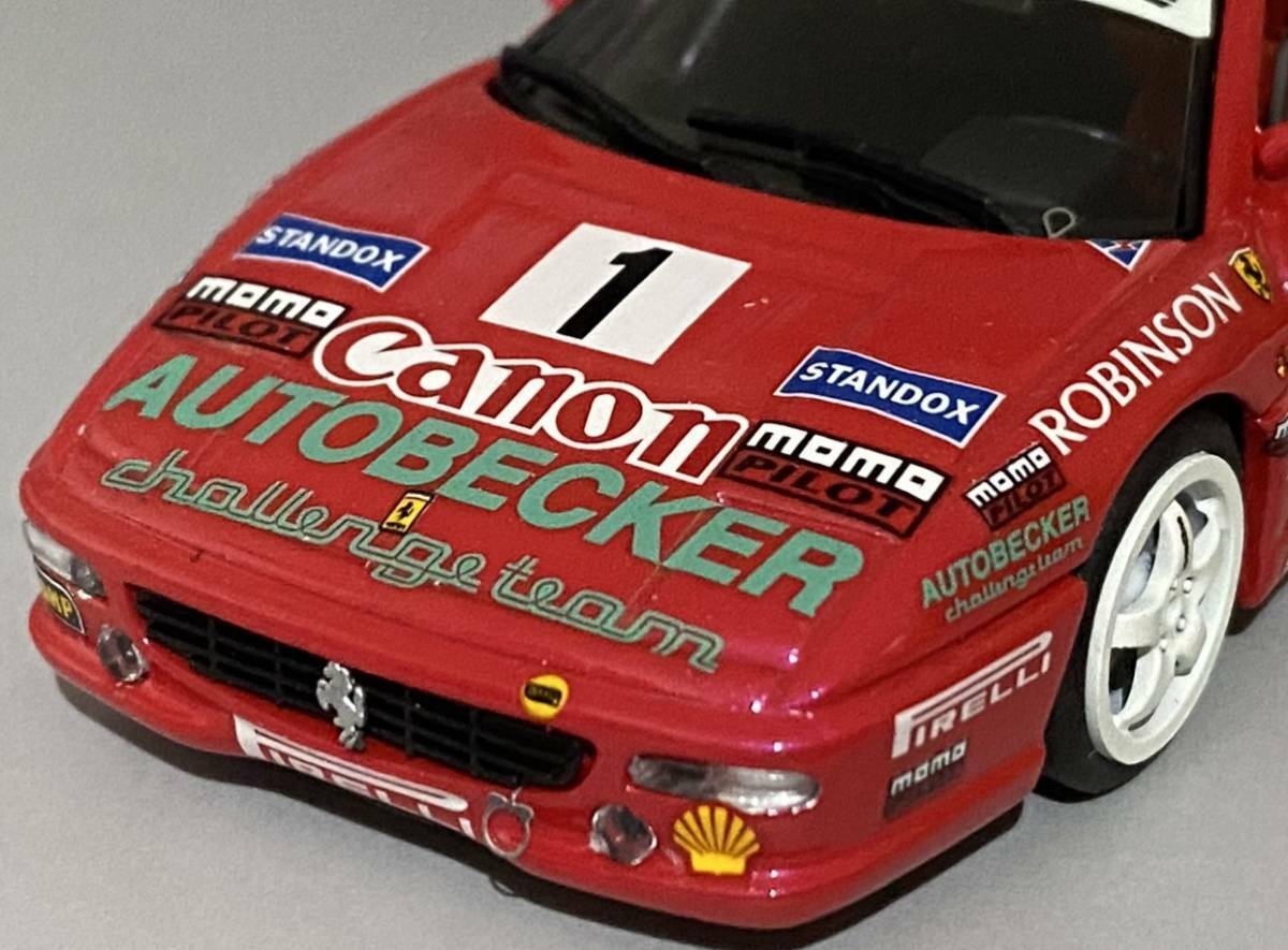 Bang 1/43 Ferrari F355 Challenge 97 Bruno Staub 1 Autodecker Momo