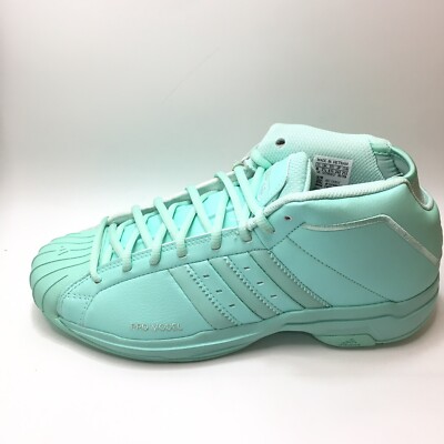 adidas Pro Model 2G Clear Mint Aqua Men's Size 8 Basketball Shoes EH1952 New