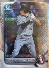2022 Bowman Mojo Refractor Wes Kath #BCP-204 Chicago White Sox