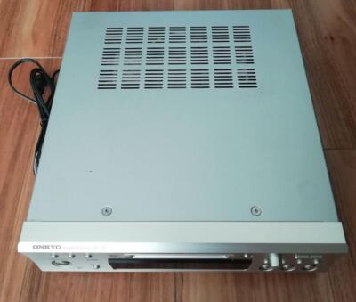 ONKYO MD-133 Hi-MD Mini Disc Recorder Silver High Speed MDLP