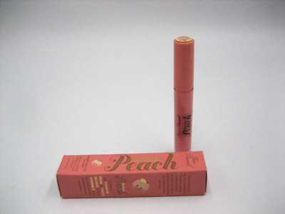 Too Faced PEACH TEASE Sweet Creamy Peach Oil Lip Gloss (0.14 oz.) Full Size NIB
