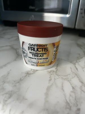 Garnier Fructis Damage Repairing Treat 1 Minute Hair Mask. Papaya. 3.4 fl.oz