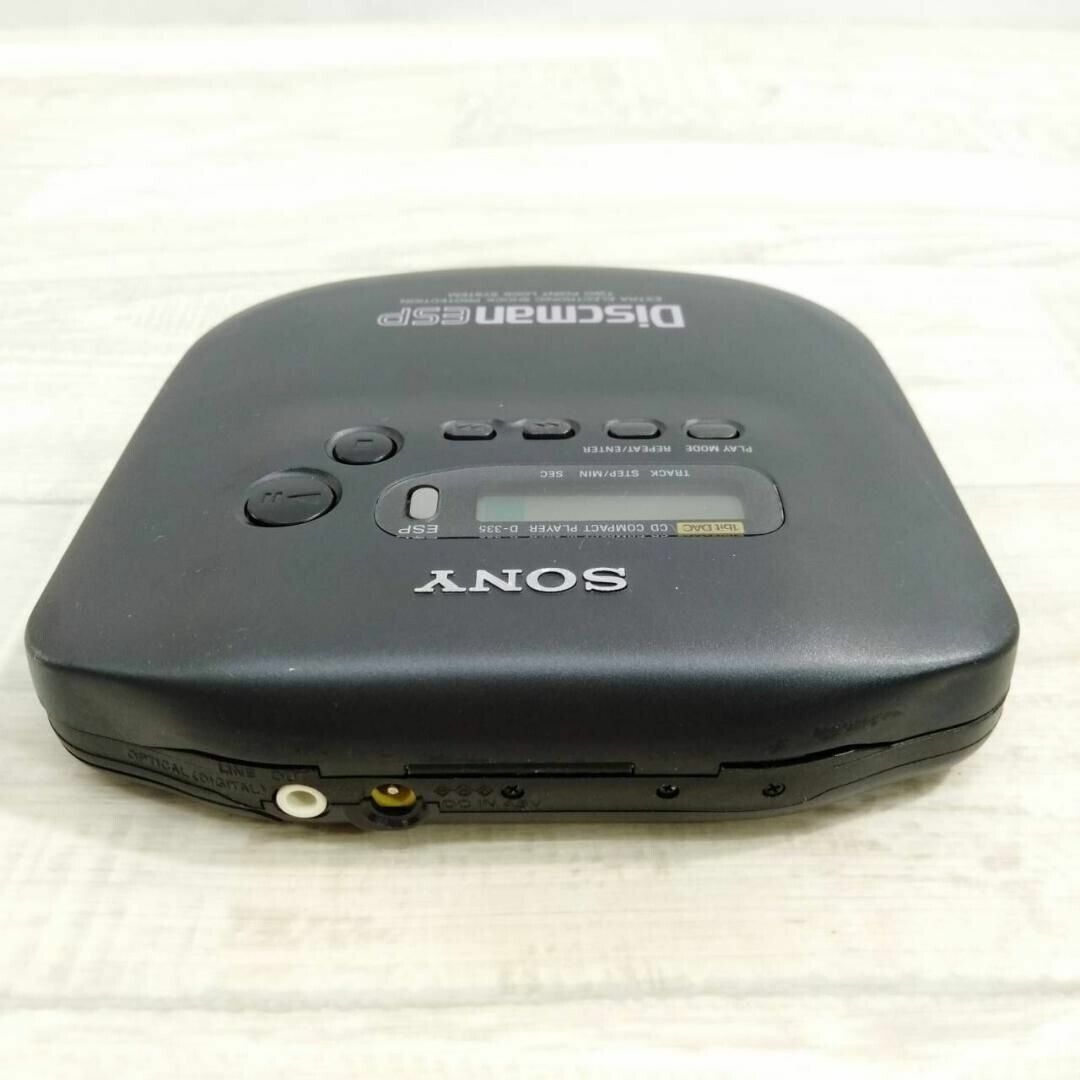 ファッション Vintage Sony D-335 Discman Portable CD Player | eBay ポータブルプレーヤー