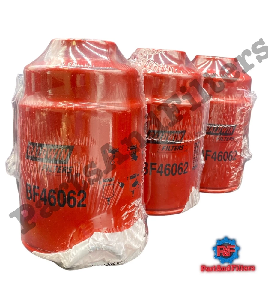 Separador de combustible/agua BF46062 Baldwin reemplazar ACDelco TP3018, FS20002 (paquete de 3) Foto 2 de 2