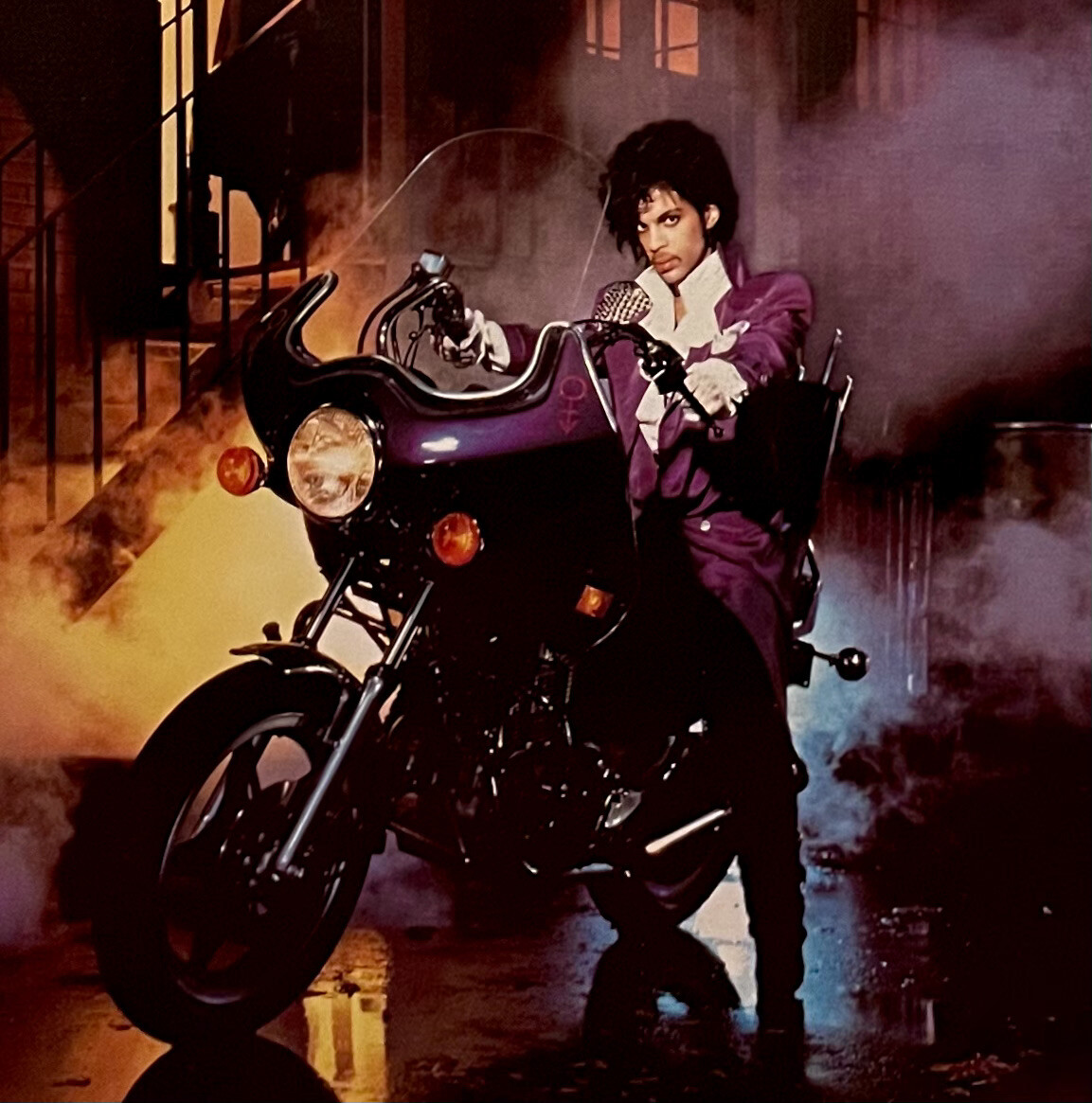 NEAR MINT Vtg 1984 PRINCE Album PURPLE RAIN Vinyl RECORD w Inner
