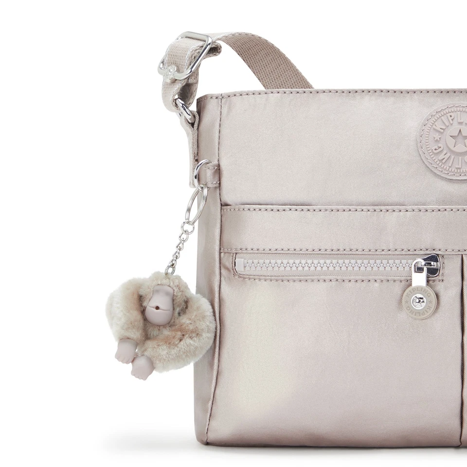 Kipling Basic New Angie Umhängetasche 27,5cm #KPL-KPKI73934 (metallic glow) - Bild 4 von 4