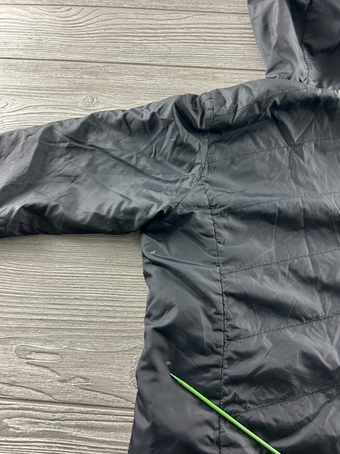 The North Face Jacket Girls Large Black Reversible Hooded Zip Sherpa Full Zip - Picture 9 of 12
