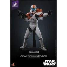 Ready! New Hot Toys TMS151 Star Wars Clone Commando Boss 1/6 Action Figure