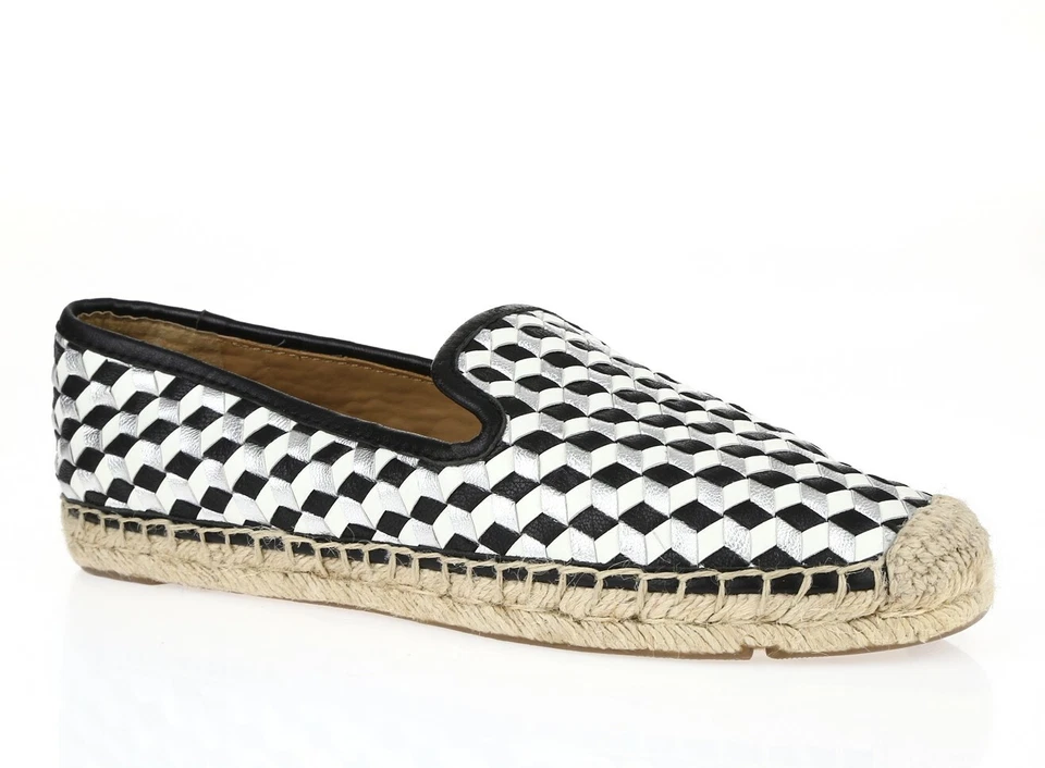 Mujer VC SIGNATURE CHARLIE 226424 Negro/Blanco Alpargatas Geométricas Talla 10 Foto 4 de 4