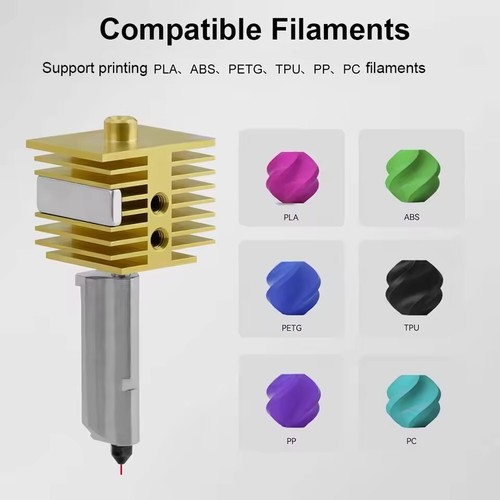 Kit Hotend buse 0,2/0,4/0,6/0,8 mm pour imprimante 3D Bambu Lab A1 Mini /A1 à remplacer - Photo 9/35