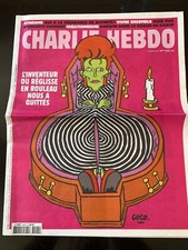 Charlie Hebdo 13/01/2016; L'inventeur du réglisse en rouleau nous a quittés