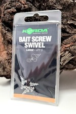 Korda Micro Ring Swivel Bait Screw Large Köd...