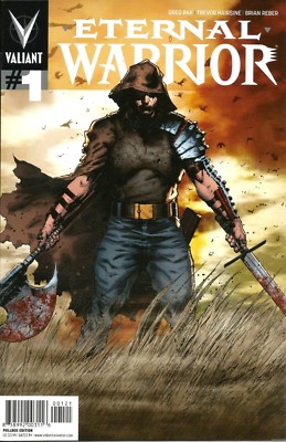ETERNAL WARRIOR #1 / HAIRSINE PULLBOX VARIANT COVER / VALIANT / SEP 2013 / N/M