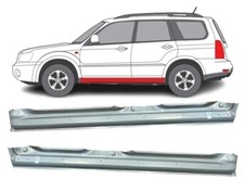 Für Subaru Forester 2002- 2008 5Tur Schweller Reparaturblech Satz/ L+R