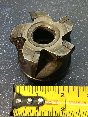 2-1/2'' Dia. SD..43. Square Indexable Insert Coolant Button Face Shell Mill 2.5