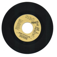 LISA HARTMAN 45 RPM Promo Record "(THEME) WHERE THE BOYS ARE" NEAR MINT-!
