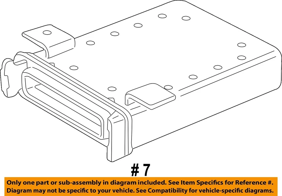 二手主动悬挂控制模块 适合:1997 年 Land rover Range rover Suspensi — 第 2/3 张图片