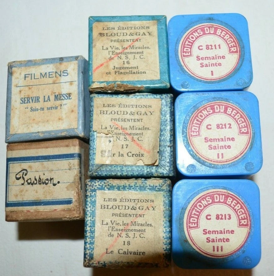 Lot de 8 Films Anciens Noir et Blanc Religieux - Photo 4/4