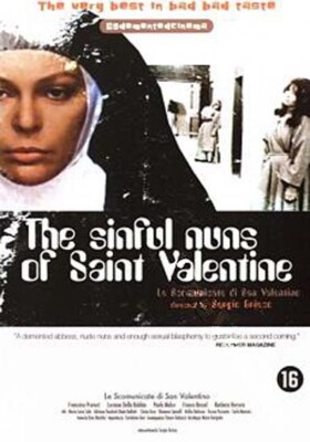 The Sinful Nuns of Saint Valentine NEW PAL Classic DVD