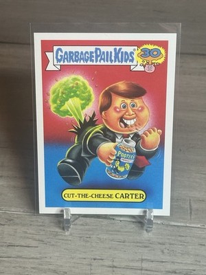 2015 Topps Garbage Pail Kids 30th Anniversary Presidents Cut-The-Cheese Carter