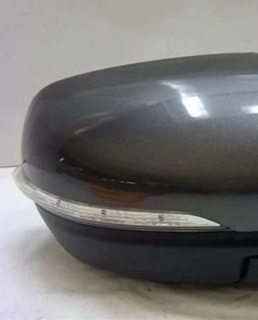 2019-2024 Ford Edge Left Driver Side View Door Mirror w/Turn Signal Gray Oem - Image 3 of 4