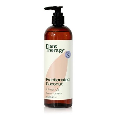 Plant Therapy Fractionated Coconut Oil for Skin, Hair, Body, Face, Diluted Es...