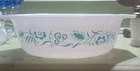 Vintage Pyrex 1 1/2 Qt Casserole White #043 Oval No Lid Baking USA