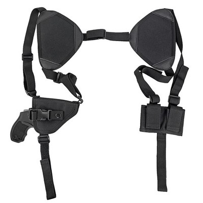 Shoulder Holster with Double Speed Loader Pouch for  38 Spl/357 Mag 6-Shot 2''